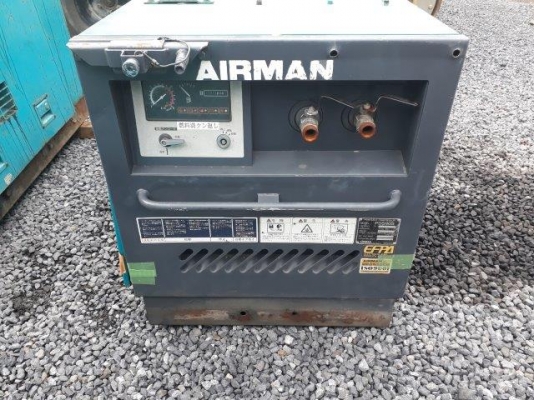 ปั้มลมมือสอง AIRMAN PDS90S ปี1998 0.69บาร์ มือสองญี่ปุ่น