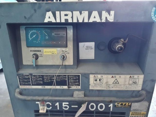 ปั้มลมAIRMAN PDS50S # 87-5A11593 มือสองญี่ปุ่น