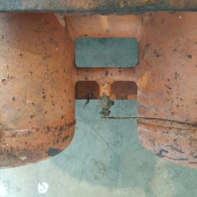 เครื่องปั้มลมเก่าญี่ปุ่น MEIJI EO-7 เครื่องยนต์ดีเซล YANMAR NSA40C