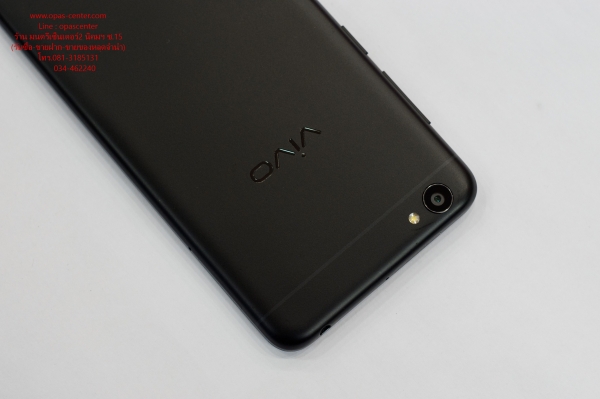 VIVO Y55 (1610) สีดำ มีที่ชาร์ท จอติดฟีล์มแล้ว สภาพใหม่มาก มีประกันศูนย์ถึง 27/1/2562 ส่งฟรี