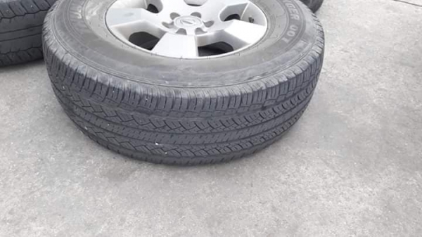 ล้อนาวาร่า16x7+ยาง265/70/16ปี5114 ชุด3900บ.โทร.0879050181.ส่งได้ทั่วไทย