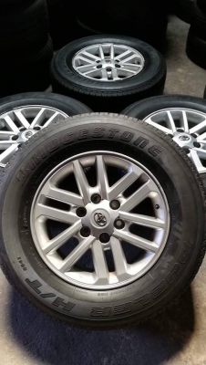 ล้อวีโก้17+ยาง265/65/17ปี14 ดอกยางตึบๆ ชุด4วง5900บาท โทร0879050181.จัดส่งได้ทั่วไทย