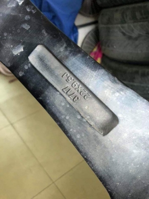 #cosmis ขอบ22 กว้าง9.5 6รู พร้อมยาง 285-45-22ปี14 ยางใช้ได้3เส้น ชุด9999 โทร.0879050181 จัดส่งได้ทั่วไทยคับ