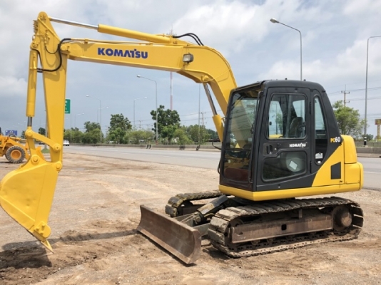 ขายรถขุด KOMATSU PC60-7 นำเข้าเองจากญี่ปุ่น สภาพสวยพร้อมใช้ มีVDOการทำงานครับ