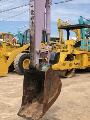 ขายรถขุด SUMITOMO SH75UX-2 คอนโทรลสั้น ปั๊มนิ้ว นำเข้าเองจากญี่ปุ่น สภาพสวยพร้อมใช้ มีVDOการทำงานครับ