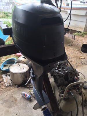 ขายเครื่องเรือ yamaha 15 แรง 4 จังหวะ