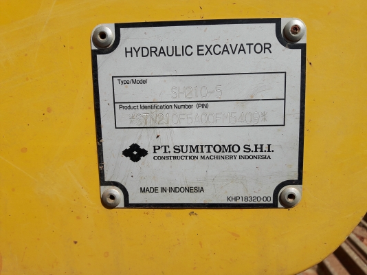 ขายด่วนรถขุดSUMITOMOตามสภาพ
