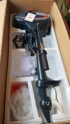 เครื่องเรือ hangkai 3.5 hp ปี 2018