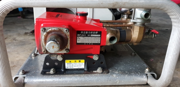 ชุดปั้มเครื่องยนต์เบนชิล mitsubishi 5 แรงม้าพร้อมปั้มฉีดยาkioritz รุ่นใหม่ขนาด 6หุน สภาพสวย อะไหล่หาง่าย นำเข้าจากญี่ปุ่น ไม่เคยใช้ในไทย ตรวจเช็คไห้พร้อมใช้งาน