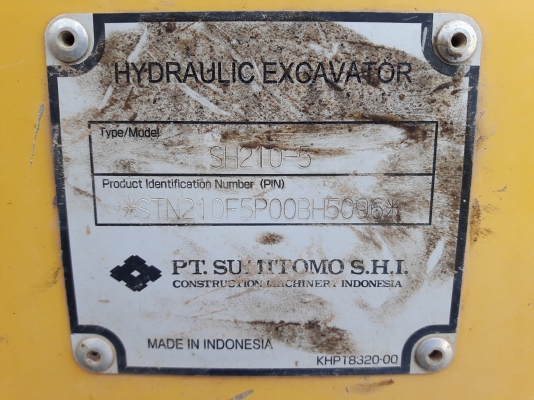 ขายด่วนรถขุดSUMITOMO ตามสภาพ