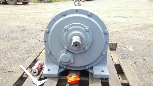 มอเตอร์เกียร์ญี่ปุ่น Mitsubishi JAPAN ขนาด 5 HP ทด 1:15 (100rpm) ไฟ 380V สภาพสวยวิ่งนิ่มพร้อมใช้