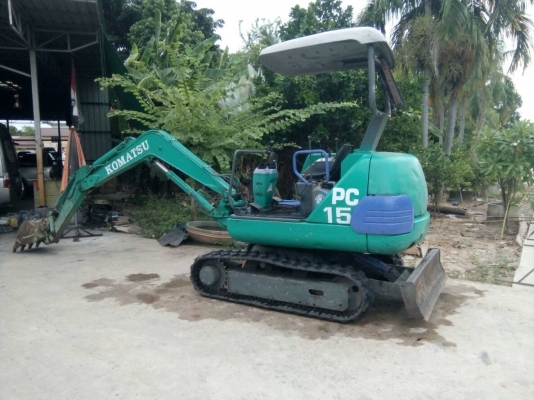 ขายแบคโฮ KOMATSU PC15 รุ่น 7 เครื่องเดิมๆ สนใจติดต่อ 097-9205656 เอก ขายแบคโฮ KOMATSU PC15 รุ่น 7 เครื่องเดิมๆ สนใจติดต่อ 097-9205656 เอก