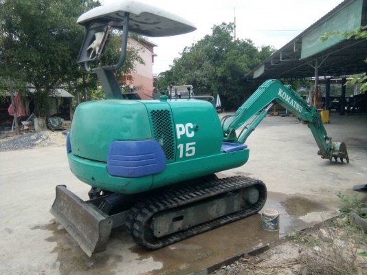 ขายแบคโฮ KOMATSU PC15 รุ่น 7 เครื่องเดิมๆ สนใจติดต่อ 097-9205656 เอก ขายแบคโฮ KOMATSU PC15 รุ่น 7 เครื่องเดิมๆ สนใจติดต่อ 097-9205656 เอก