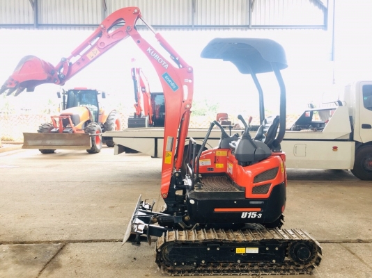 ขายรถขุดคูโบต้าาสาธิตU15