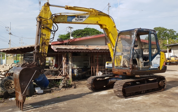 ขายด่วนรถแบคโฮโกเบโก้โฮKOBELCO-SK60MARK3มาร์ทีรถนอกเพิ่งนำเข้ามายังไม่เคยใช้งานในเมืองไทยเลย