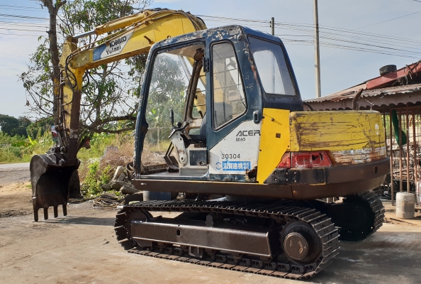 ขายด่วนรถแบคโฮโกเบโก้โฮKOBELCO-SK60MARK3มาร์ทีรถนอกเพิ่งนำเข้ามายังไม่เคยใช้งานในเมืองไทยเลย