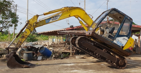 ขายด่วนรถแบคโฮโกเบโก้โฮKOBELCO-SK60MARK3มาร์ทีรถนอกเพิ่งนำเข้ามายังไม่เคยใช้งานในเมืองไทยเลย