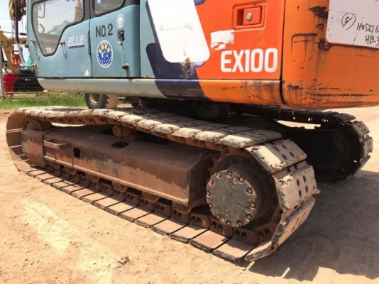ขายรถเครน HITACHI EX100-3M (เครน 3 ตัน บูมยาว 18 เมตร) นำเข้าเองจากญี่ปุ่น สภาพสวยพร้อมใช้ มีVDOการทำงานครับ