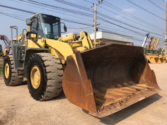 ขายรถตักล้อยาง KOMATSU WA400-3 นำเข้าเองจากญี่ปุ่น สภาพสวยพร้อมใช้ มีVDOการทำงานครับ