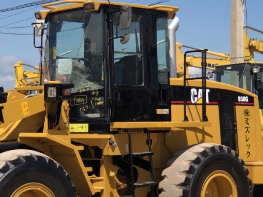 ขายรถตักล้อยาง CAT 938G (4,XXX ชั่วโมง) นำเข้าเองจากญี่ปุ่น สภาพสวยพร้อมใช้ มีVDOการทำงานครับ