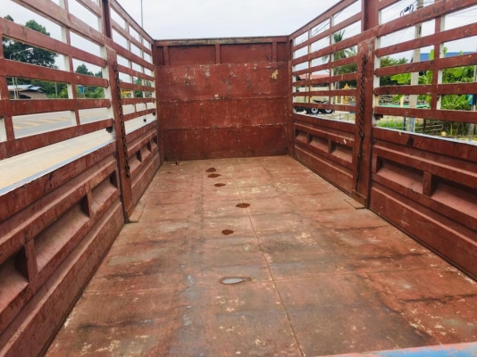 ลูกพ่วงสามมิตร ไม่ดัมพ์สามเพลา ช่วงยาว 7 เมตร ปี 55 ยางดี พร้อมใช้งาน ทะเบียนพร้อม