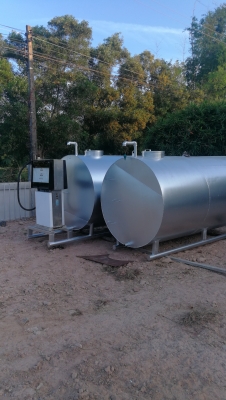 ขายถังน้ำมัน 7000ลิตร พร้อมตู้จ่าย