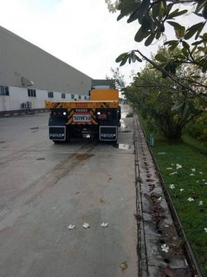 หางพื้นเรียบ 3 เพลา อู่PANUS ปี60 ยางดีทุกเส้น พื้นสวย ผ่อนไปแล้ว 13 งวด เหลือ 47 งวดๆ งวดละ 9,046 บาท ไฟแนนซ์ราชธานี