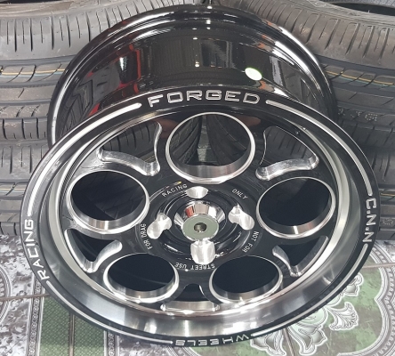 ล้อใหม่ลูกโม่ ขอบ15 4รู100 ยางใหม่195/55/15  4 ล้อ