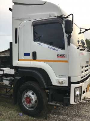 รถ 10 ล้อหัวลาก Isuzu GZX360 รถจดทะเบียนปี ธันวาคม 2557