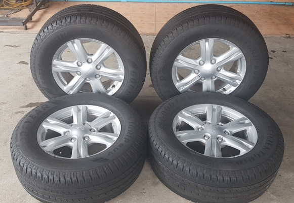 ขายล้อISUZU Mu-X ขอบ17 ยาง265/65/17  4 ล้อ