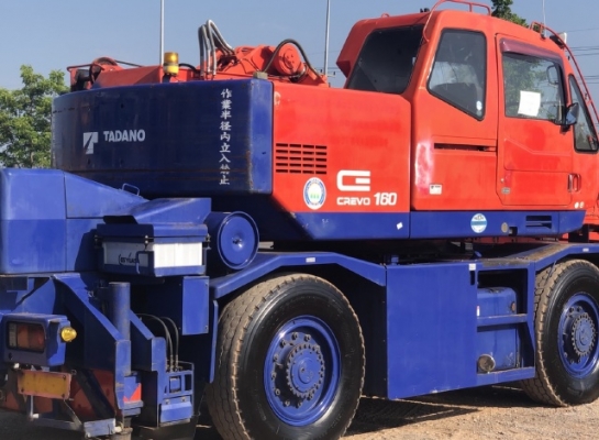 ขายรถเครน TADANO TR160M-3 (ขนาด 16 ตัน) ปี 2000 รถนอกนำเข้าจากญี่ปุ่น สภาพสวยพร้อมใช้ มีVDOการทำงานค
