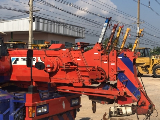 ขายรถเครน TADANO TR160M-3 (ขนาด 16 ตัน) ปี 2000 รถนอกนำเข้าจากญี่ปุ่น สภาพสวยพร้อมใช้ มีVDOการทำงานค
