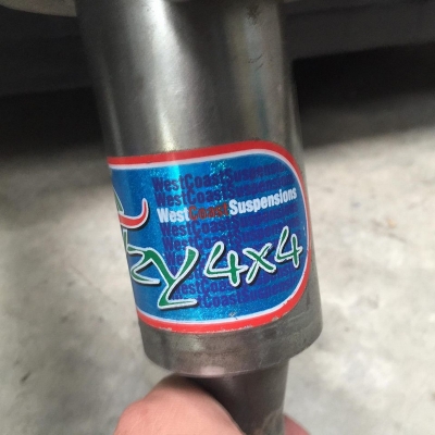 โช้คคู่หน้า Westcoast Ozy4x4 Australia STD-ยก2"สภาพสวย1คู่