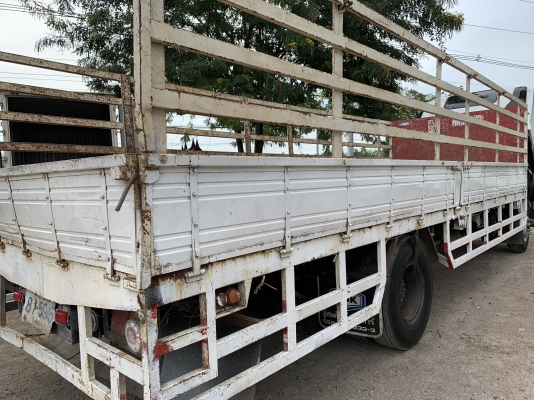 ขาย6ล้อFTR240แรงม้ายูโร3จดปี56 กระบะคาร์โก้พร้อมคอกยาว7.60เมตร เจ้าของมือแรกป้ายแดง