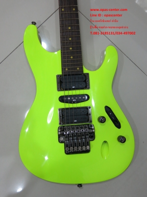 กีต้าร์ Ibanez S-series รุ่น S1XXV สีเขียวสะท้อนแสง Limited 25 Years Anniversary ของแท้ สภาพใหม่