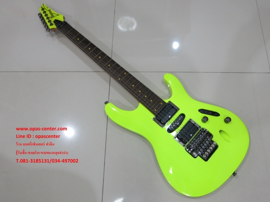 กีต้าร์ Ibanez S-series รุ่น S1XXV สีเขียวสะท้อนแสง Limited 25 Years Anniversary ของแท้ สภาพใหม่