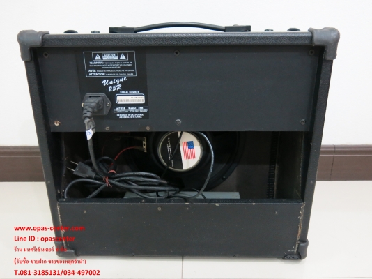 ตู้แอมป์กีต้า Coolmusic รุ่น Unique 25R มีเอฟเฟค Reverb มือสอง สภาพดี