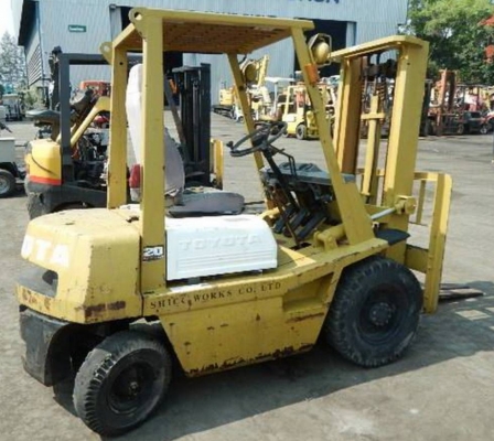 ขายรถฟอร์คลิฟต์ TOYOTA 3FG20 2 ตัน ยกได้ถึง 2.5 ตันเป็นรถนำเข้าจากญี่ปุ่น สภาพเดิมๆ ยังไม่ได้ทำสี 90000 บาท084-5424150