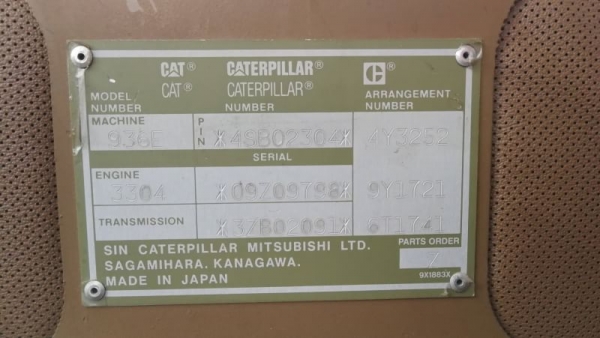 รถญี่ปุ่นเกรดA ขายถูก CAT 936E เก่าญี่ปุ่นแท้ สภาพสวย ราคาไม่แพง โทร.090-986-2521 อ๊อบ