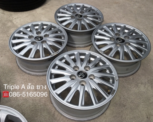 ล้อแม็ก Toyota 5รู114 ขอบ 15 สภาพดี