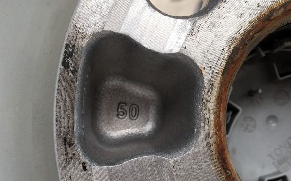 ล้อแม็ก Toyota 5รู114 ขอบ 15 สภาพดี