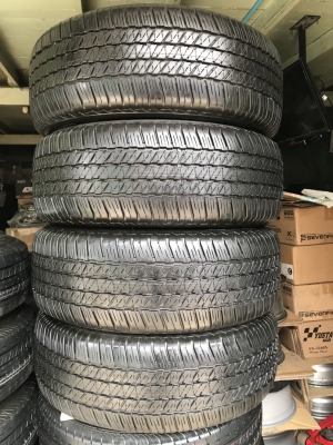 ล้อแม็กป้ายแดง Ford ranger wildtrak Everest ขอบ18 พร้อมยาง Bridgestone 265-60-18 ปี 16 แม็กสวย