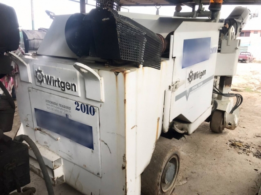 ขาย 1,350,000 รถกัดถนน WIRTGEN ใช้งานน้อยไม่ถึง 1,000 ชม. รถพร้อมใช้งานเอกสารเป็นใบแจ้งจำหน่าย ดูสินค้าแหลมฉบังชลบุรี 090-772-3710 090-772-3708