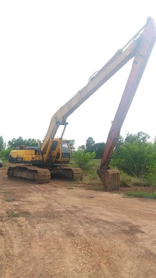 ขาย 465,000 แมคโครบูมยาว 18 ม. HYUNDAI 290 LC เครื่องดี ปั๊มแรง เอวมีขยับ ช่วงล่างสวย รถพร้อมใช้ เอกสารสัญญาซื้อขาย รถอยู่ ร้อยเอ็ด 090-772-3710 090-772-3708