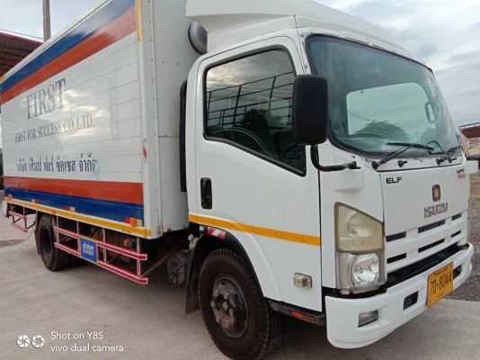 ขาบISUZU NPR 150แรง ตู้แห้ง3บาน รถสวยพร้อมใช้งานมีบริการรับจัดไฟแนน
