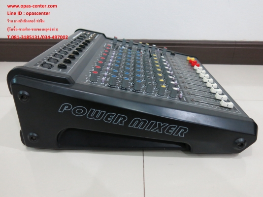เพาเวอร์มิกเซอร์ BJ 8 CH รุ่น DM807 สภาพใหม่ เสียบ USB เพาเวอร์มิกเซอร์ BJ 8 CH รุ่น DM807 สภาพใหม่ เสียบ USB