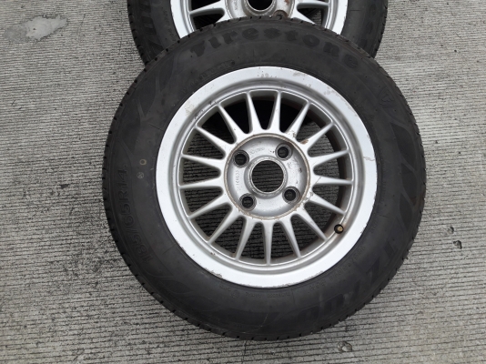 ขาย แม็กพร้อมยางขนาด 185/65/R14 ปี 16 ขาย แม็กพร้อมยางขนาด 185/65/R14 ปี 16