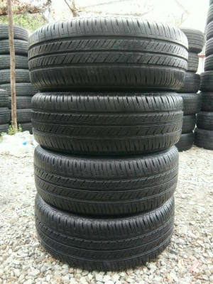 ขายยาง 195/55R15 ไฟร์สโตน ปี17 ดอกยางเต็มสวยสดทุกเส้นไม่ร้าวไม่กินข้าง ชุดละ 2900 บาท