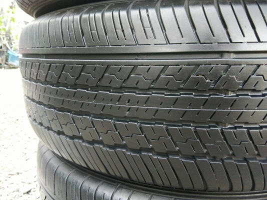ขายยาง 225/65R17 DUNLOP ปี16 ดอกยางเต็มสวยไม่ร้าวไม่กินข้างใช้ได้อีกนาน ชุดละ 2000 บาท