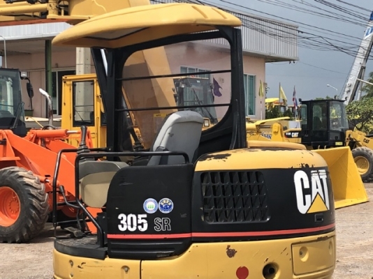 ขายรถขุด CAT 305SR คอลโทรลสั้น ปั้มนิ้ว นำเข้าเองจากญี่ปุ่น สภาพสวยพร้อมใช้ มีVDOการทำงานครับ